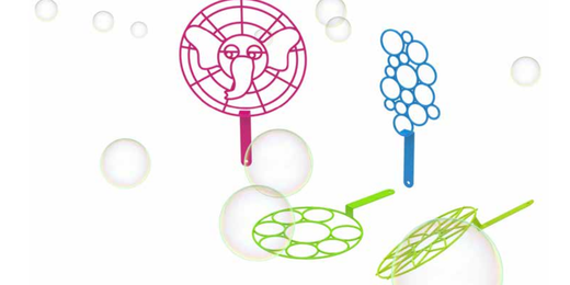 Draw bubble sticks