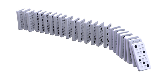 Draw domino pieces