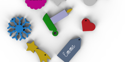 Draw gift stickers