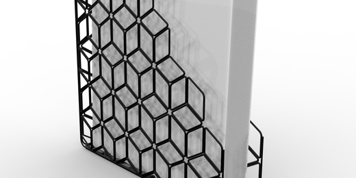 Draw napkin holder